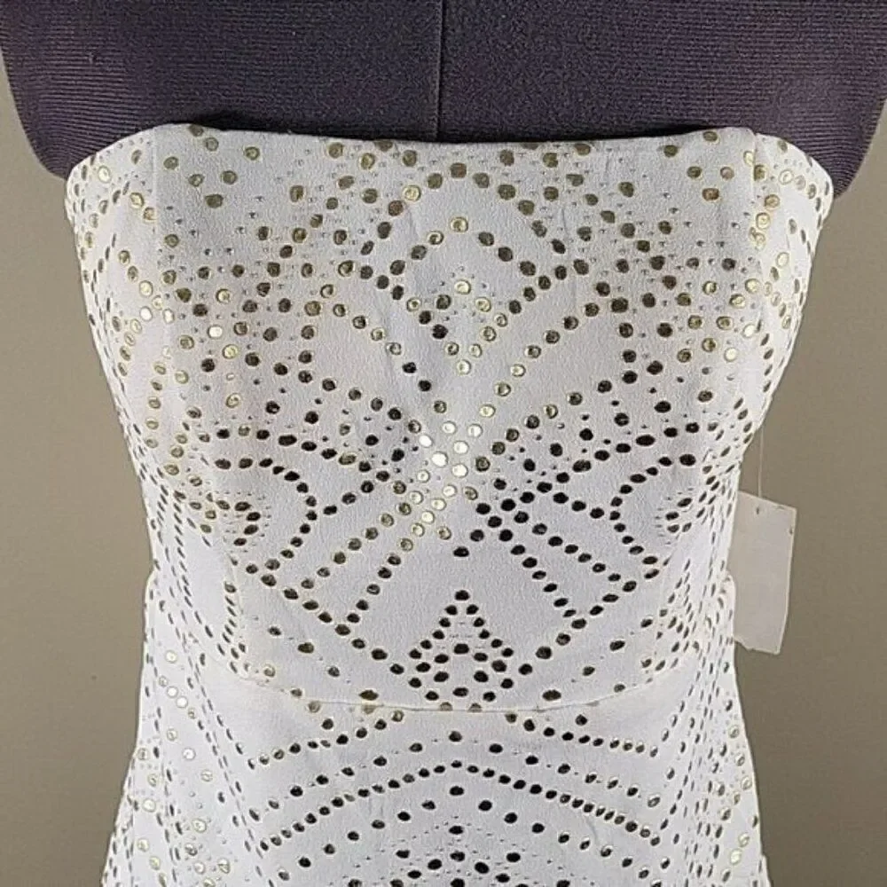 Jump Apparel Juniors' Strapless Dress Sz S